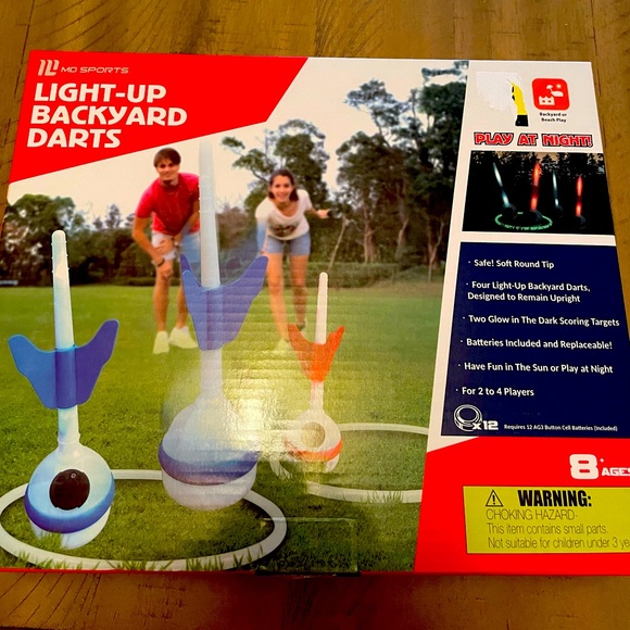 M D Sports Other Brand New Set Lightup Backyard Darts By Md Sports